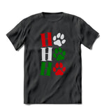 Ho Ho Ho Paw Print Shirt