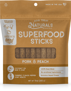 Pork & Peach Superfood Sticks