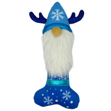 Frosty Gnome Bone Dog Toy