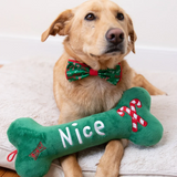 Naughty/Nice Bone Dog Toy