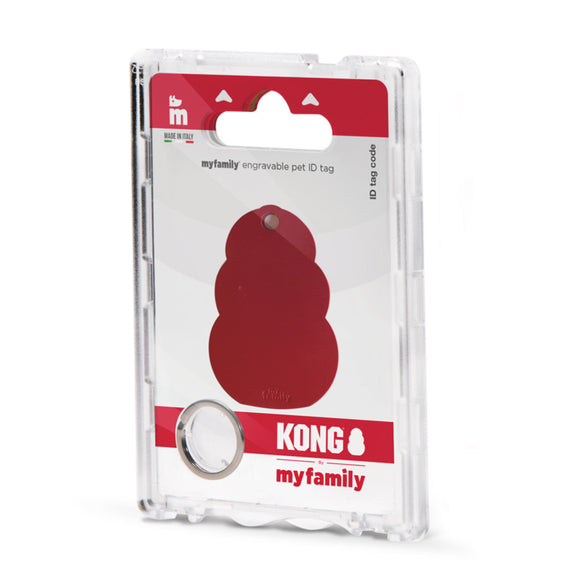 Red Kong ID Tag